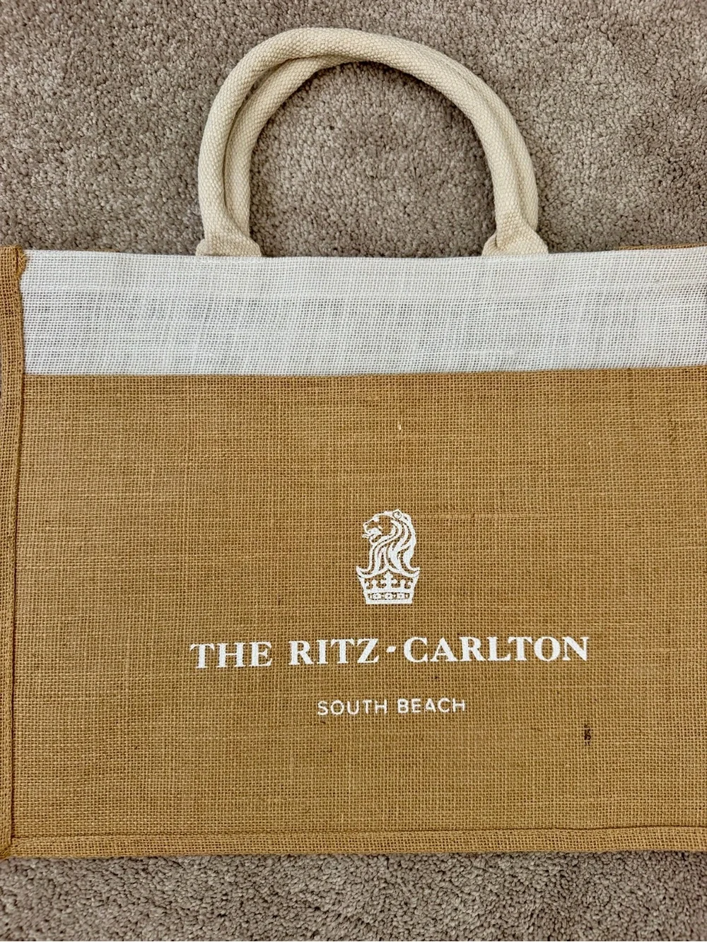 The Ritz Carlton South Beach Tote Bag